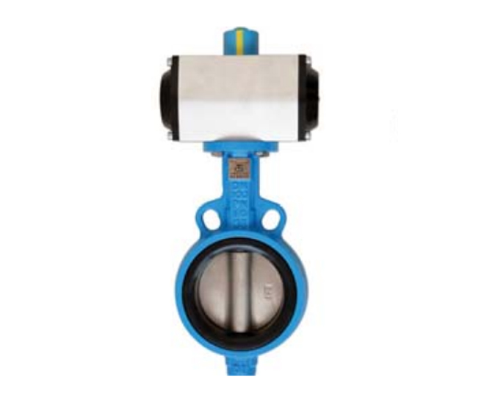  Pneumatic wafer butterfly valve