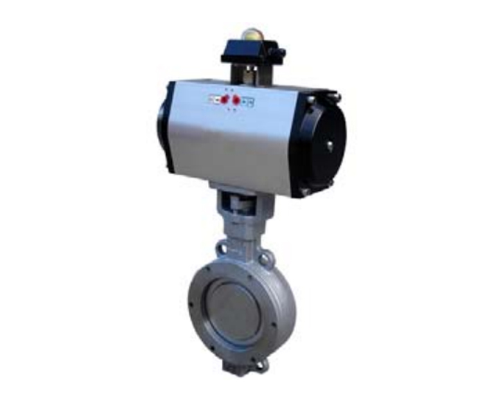  Pneumatic wafer butterfly valve