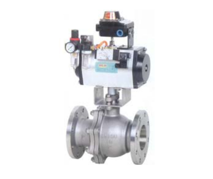  Pneumatic regulating ball valve