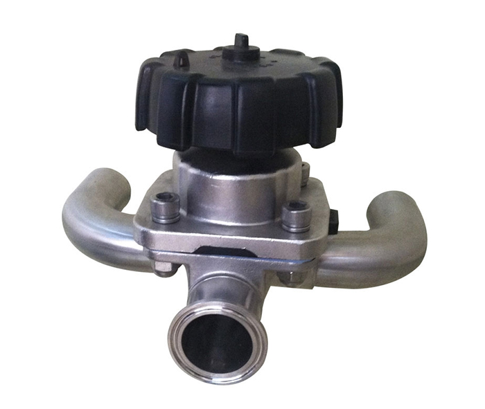  U - type three-way diaphragm valve